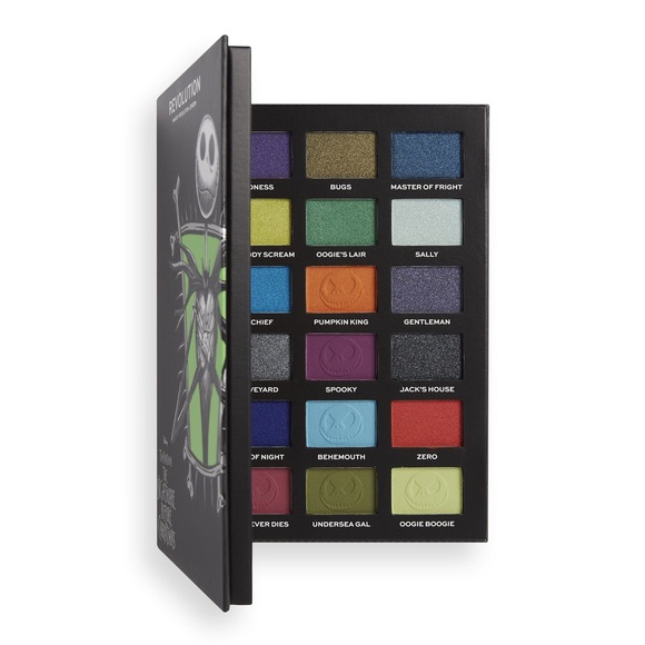 Disney’s The Nightmare Before Christmas Jack Skellington Eyeshadow Palette - Picture 2 of 5